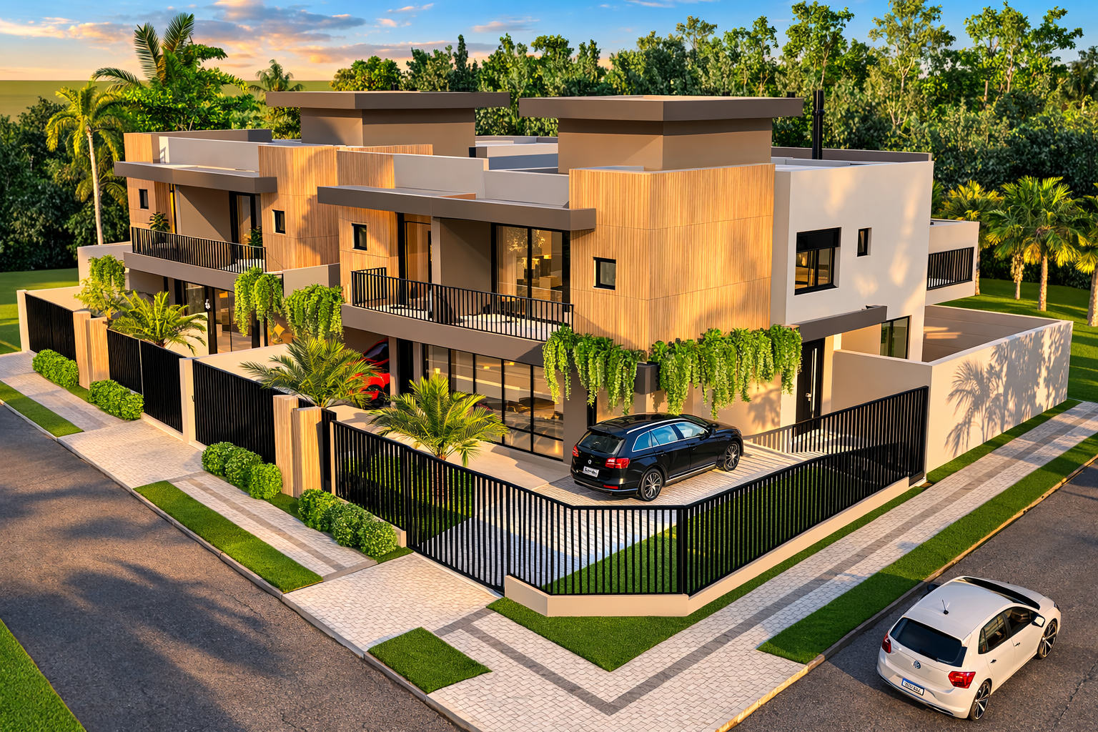 Sobrado de alto padrão Residencial Meia Nau Pontal do Sul